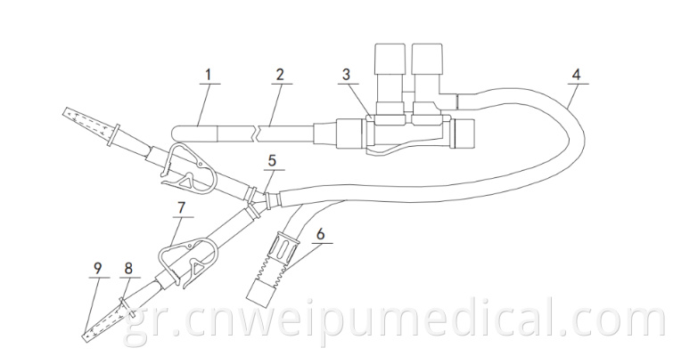 Disposable Suction Irrigator Set